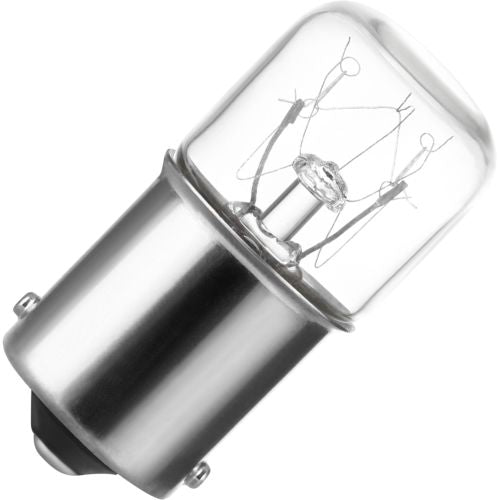 Schiefer Ba15s/19 T16x35mm 220-260V 5-7W CC-5A 1500h Clear 2500K Dimmable - DISCONTINUED