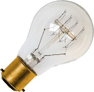 Schiefer Ba22d Deco GLS A60x105mm 220-240V 40W 3000h Clear Imitation Carbon 2500K Dimmable - 226084005