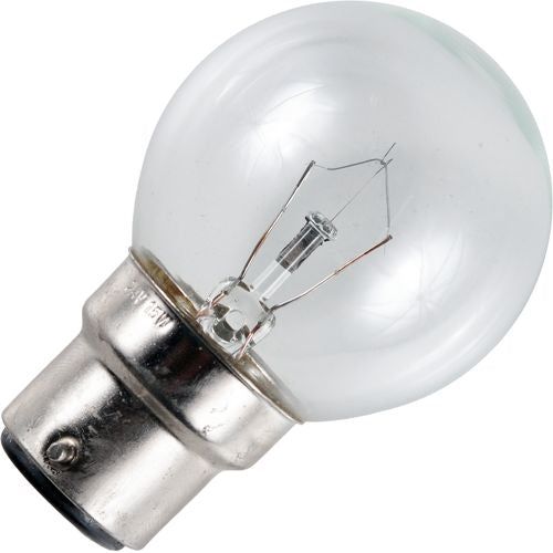 Schiefer Ba22d G45x72mm 24V 15W C-2V 1500h Clear 2500K Dimmable - 227239600
