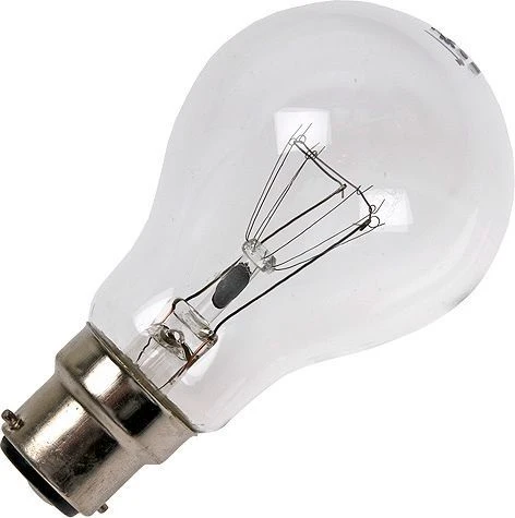 Schiefer Ba22d GLS 60x105mm 130V 75W 5C9 RC 3000h Clear 2500K Dimmable - 226065000