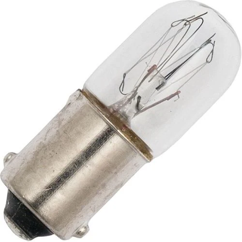 Schiefer Ba9s T10x28mm 220-260V 15-18mA 3-4W CC-5A 5000h Clear 2500K Dimmable - 092894900