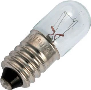 Schiefer E10 T10x28mm 28V 178mA 5W C-2F 5000h Clear 2500K Dimmable - 102843827