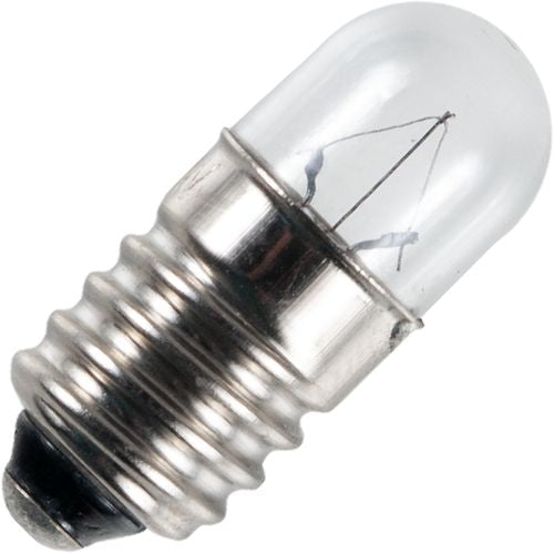Schiefer E10 T9x23mm 6V 166mA 1W C-2V 1000h Clear 2500K Dimmable - 102320700