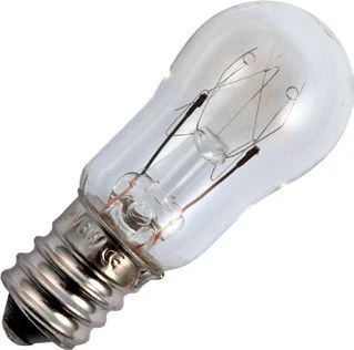 Schiefer E12 Candelabra S19x46mm 120V 50mA 6W C-5A 1000h Clear 2500K Dimmable - 124665600