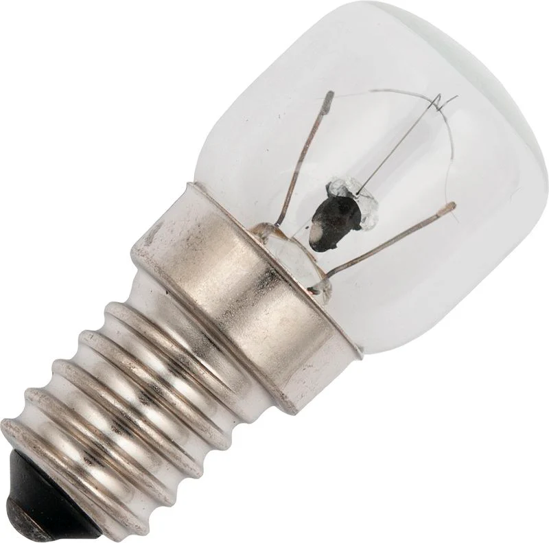 Schiefer E14 Oven P22x48mm 24V 25W C-2V 1000h Clear 300° 2500K Dimmable - 144839900 - DISCONTINUED
