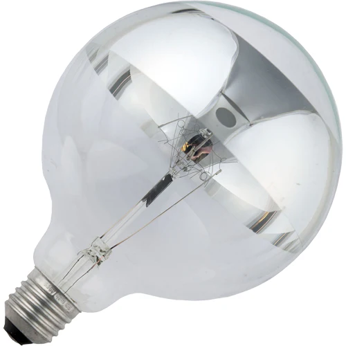 Schiefer E27 Globe Ring Mirror G125x172mm 230V 40W C-5A RC 1500h Clear 2500K Dimmable - 419905962
