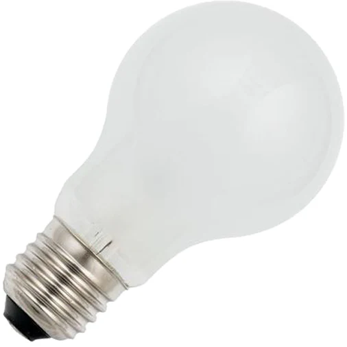 Schiefer E27 GLS 60x105mm 24V 100W C-6 1500h Frosted 2500K Dimmable - 276040701