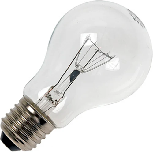 Schiefer E27 GLS 60x105mm 260V 15W 7-CC9 RC 3000h Clear 2500K Dimmable - 276082500