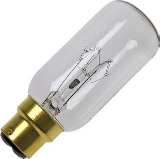 Schiefer Navigation Ba22d T38x98mm 110V 60W C-7A Clear 1500h 50cd Ship lamp 2500K Dimmable - 229890300