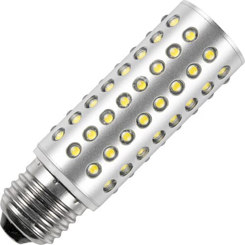 Schiefer Navigation LED E27 T32x110mm 110V 20mA 550Lm 5W 6500K 30000h AC Anodized Aluminium IP66 Ship lamp 6500K Non-Dimmable - 022790300