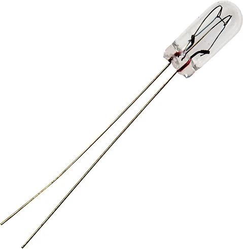 Schiefer T1 1/2 Wire Ended 57x132mm 24V 50mA C-2F 2000h Clear 2500K Dimmable - 010838600