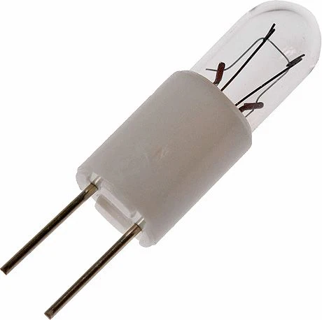 Schiefer T1 3/4 Bi Pin 57x16mm 6V 40mA C-2R 10000h Clear 317mm - Reference: 7945 2500K Dimmable - 970921200