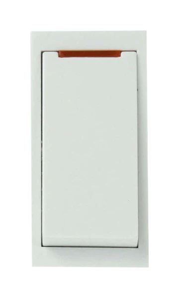 Scolmore MM023WH 20A DP Media Switch with Neon - White