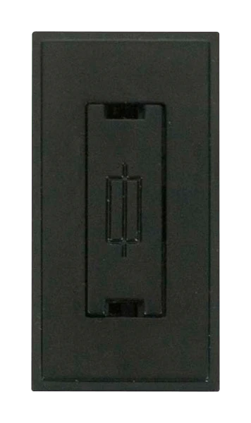 Scolmore MM047BK 13A Fused FCU New Media Module - Black
