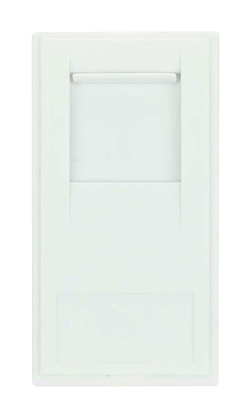 Scolmore MM485WH RJ45 Cat-6 Outlet - Polar White