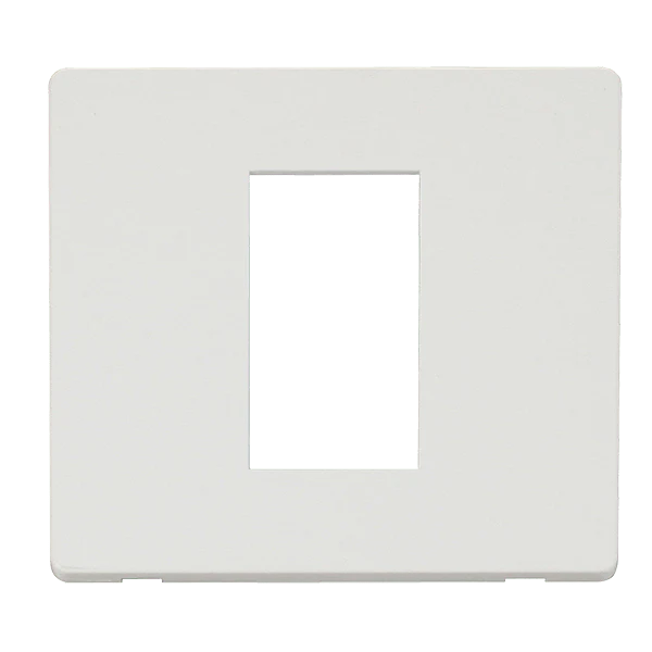 Scolmore SCP310MW 1G SINGLE MEDIA MOD PLATE - MW