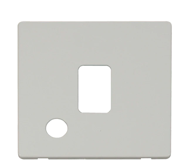 Scolmore SCP322PW 20A DP Switch With Flex Outlet Cover Plate - White