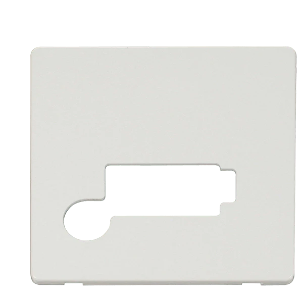 Scolmore SCP350MW 13A FCU + F/O (LOCK) PLATE - MW