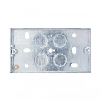Selectric 3-4 Gang Galvanised Steel Back Box - DISCONTINUED
