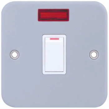 Selectric Metal Clad 1 Gang 20A DP Switch with Neon