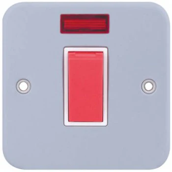 Selectric Metal Clad 1 Gang 45A DP Switch with Neon