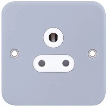Selectric Metal Clad 1 Gang 5A Round Pin Socket