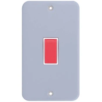 Selectric Metal Clad 2 Gang 45A DP Switch