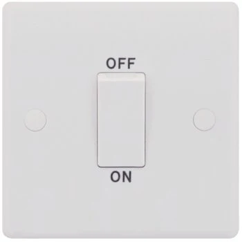 Selectric Smooth 1 Gang 45A DP Switch