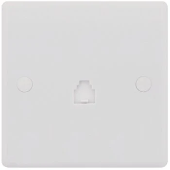 Selectric Smooth 1 Gang RJ11 Socket