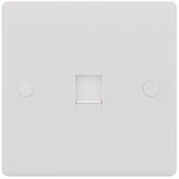 Selectric Smooth 1 Gang RJ45 Socket