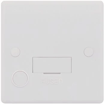 Selectric Smooth 13A Fused Connection Unit with Flex Outlet