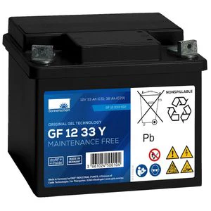 SONNENSCHEIN GF12033YG2 BATTERY (GF1233YG2 / GF 12 33 YG2)