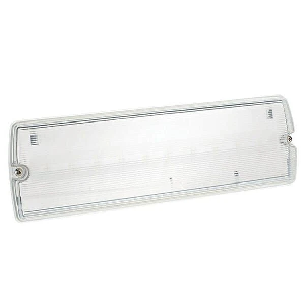 Spectrum 3.3W LED IP65 Emergency Bulkhead - Maintained/Non-Maintained - Includes 4 New Legends