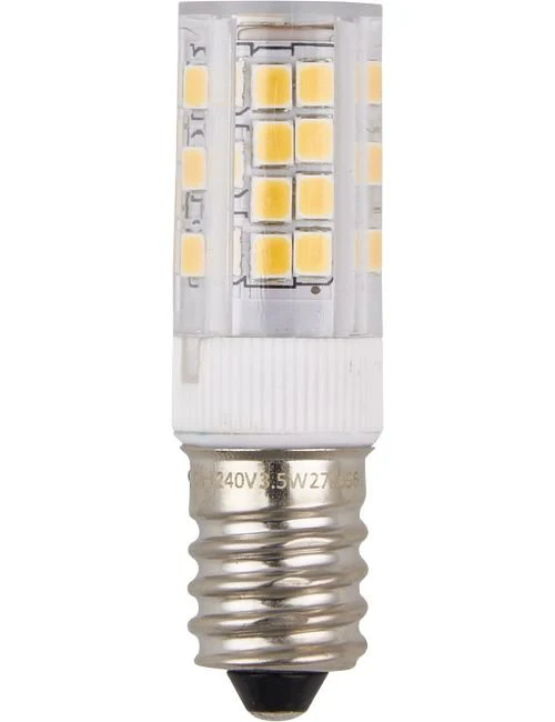 SPL LED E14 Tube T17x53mm 230V 330Lm 35W 2700K 827 360° AC Clear Triac-Dimmable 2700K Dimmable - L024362607-1