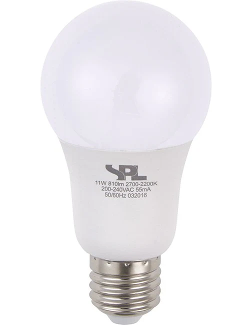 SPL LED E27 DimToWarm GLS A60x118mm 230V 810Lm 11W 2000-2700K 920-927 270° AC Opal Dimmable 2700K Dimmable - L276081001