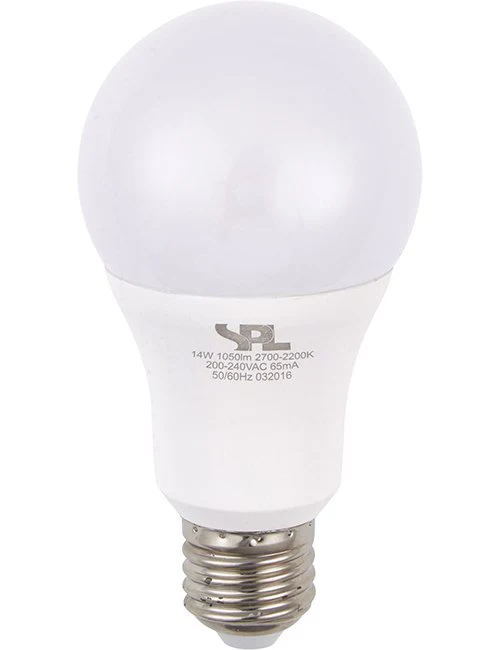 SPL LED E27 DimToWarm GLS A65x128mm 230V 1050Lm 14W 2000-2700K 920-927 270° AC Opal Dimmable 2700K Dimmable