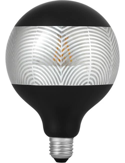 SPL LED E27 Fila Laser Leaf G125x180mm 230V 120Lm 4W 2500K 925 360° AC Black Silver Dimmable 2500K Dimmable - LF023825405