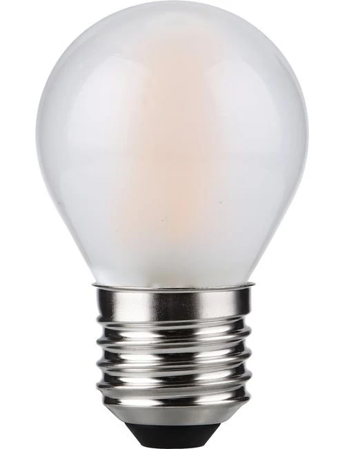 SPL LED E27 Filament Ball G45x75mm 230V 320Lm 4W 2500K 925 360° AC Frosted Dimmable 2500K Dimmable - LX023820301