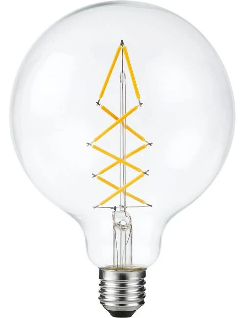SPL LED E27 Filament Deco Globe G125x180mm 230V 500Lm 65W 2200K 922 360° AC Clear Dimmable 2200K Dimmable - LX024116609