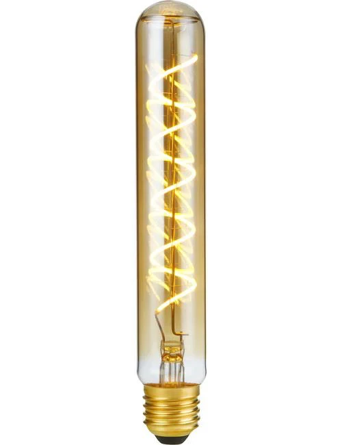 SPL LED E27 Filament FleX AX Tube T32x200mm 230V 360Lm 5W 2200K 822 360° AC Gold Dimmable 2200K Dimmable - LX023920005