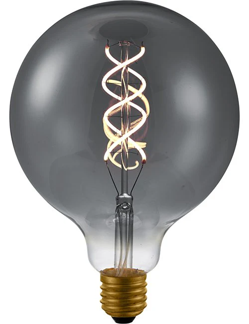 SPL LED E27 Filament FleX DH Globe G125x180mm 230V 120Lm 5W 2200K 822 360° AC Smoke Dimmable 2200K Dimmable - L272514003