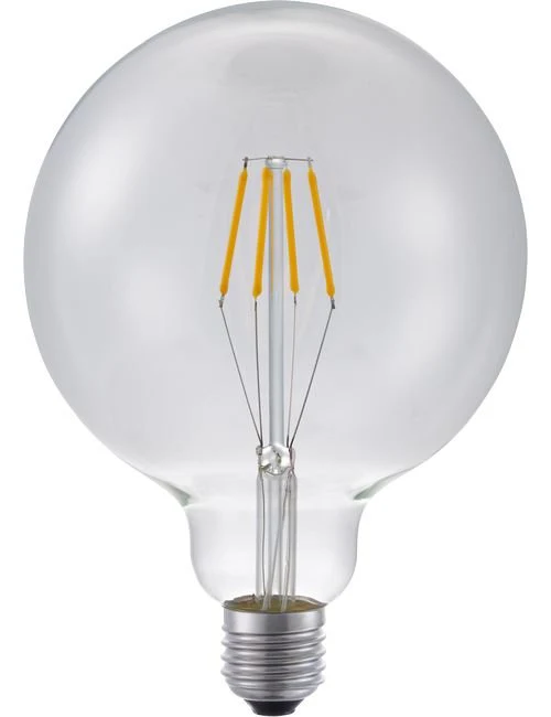 SPL LED E27 Filament Globe G125x180mm 230V 320Lm 4W 2500K 925 360° AC Clear Dimmable 2500K Dimmable - LF023825302