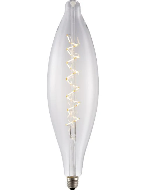 SPL LED E27 Filament XXL Spiral CT120x440mm 230V 470Lm 6W 2500K 925 360° AC Clear Dimmable 2500K Dimmable - LF023899702