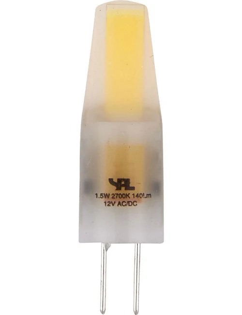 SPL LED G4 COB T10x37mm 12V 140Lm 15W 2700K 827 360° AC/DC Dimmable Frosted 2700K Dimmable - 022453527