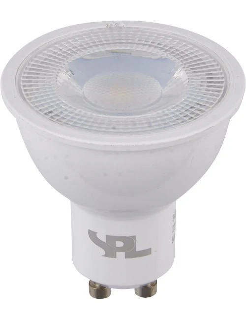 SPL LED GU10 MR16 50x54mm 100-250V 460Lm 75W 3000K 830 36° AC White Non-Dimmable 3000K Non-Dimmable - L642750830