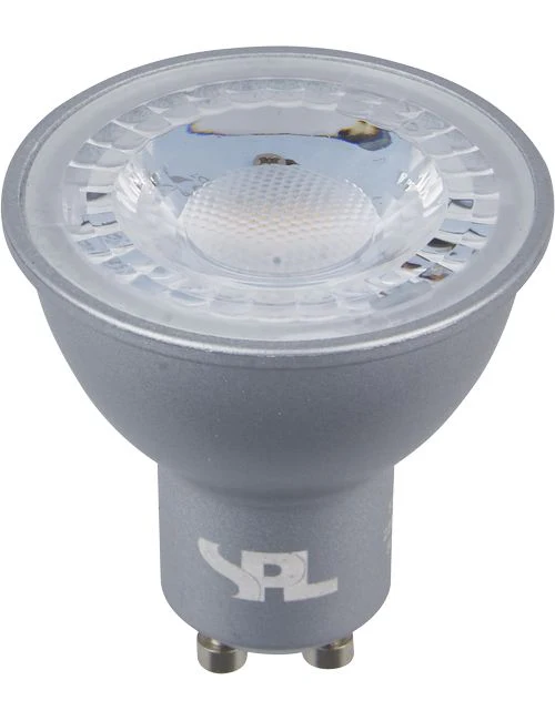SPL LED GU10 MR16 50x55mm 230V 380Lm 7W 2200K 822 46° AC Silver Dimmable 2200K Dimmable - L641738722