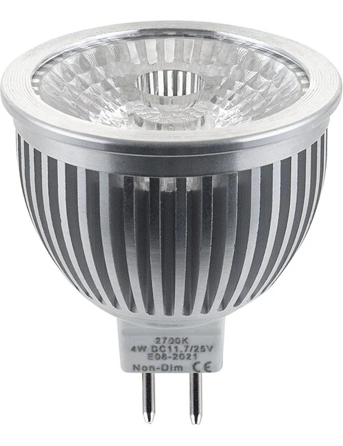 SPL LED GU53 MR16 PMMA 50x59mm 12-30V 280Lm 4W 2700K 827 38° AC/DC Non-Dimmable 2700K Non-Dimmable - 022533123-1