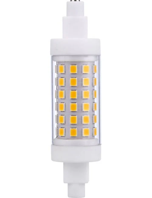 SPL LED R7s T20x78mm 230V 470Lm 5W 3000K 830 360° AC Clear Dimmable Ceramic 3000K Dimmable - L647800630-1