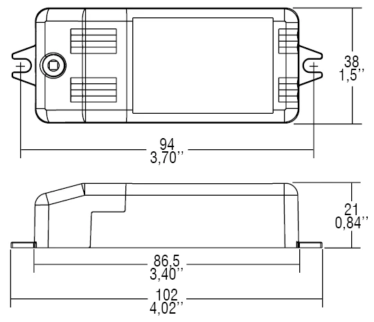 TCI MICRO MD 350 Electronic LED Driver - 127040 - Image 2