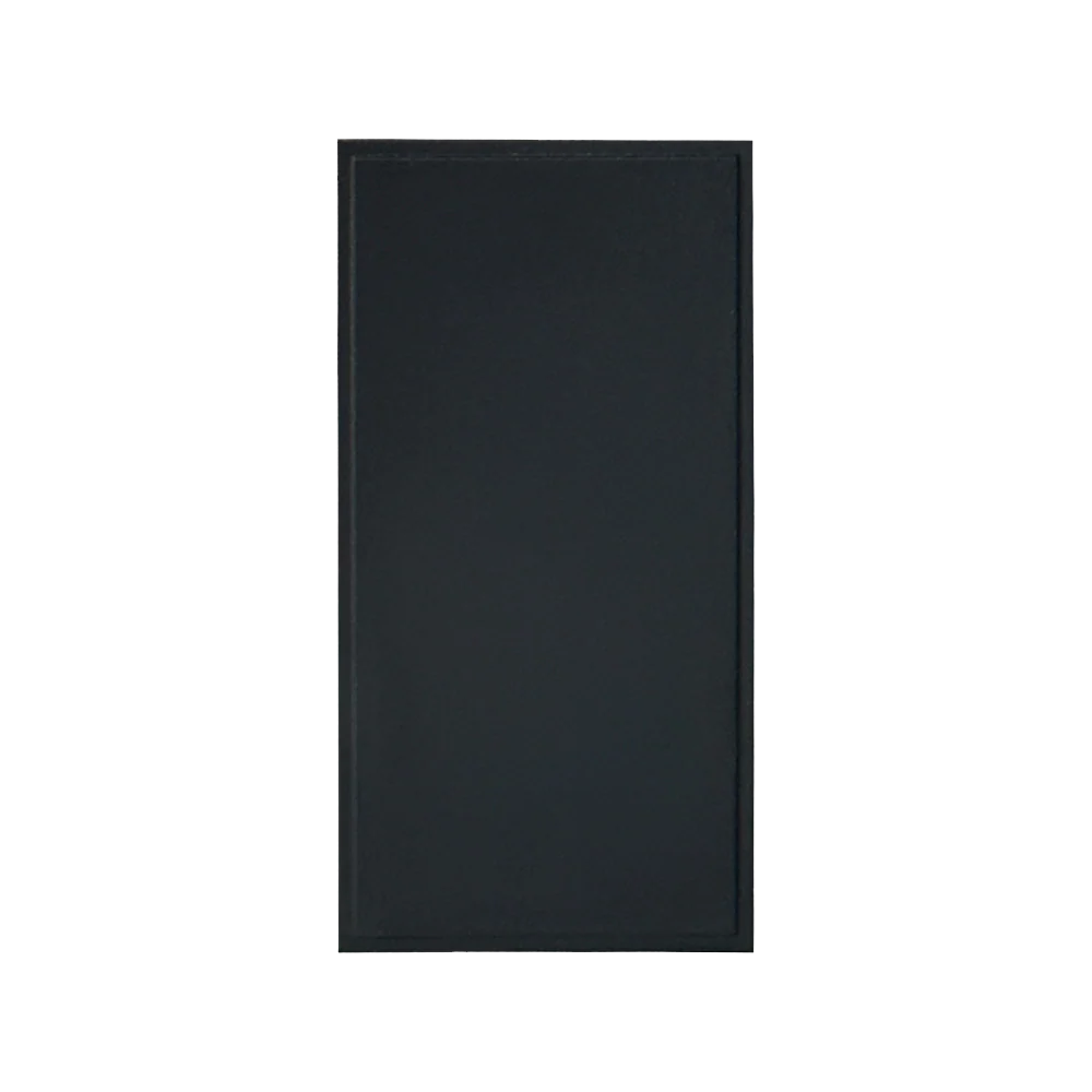 Caradok Blank Plate 25x50, Black
